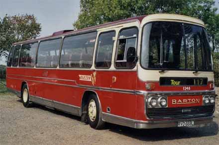 Plaxton Panorama Elite III Express Leyland Leopard Barton